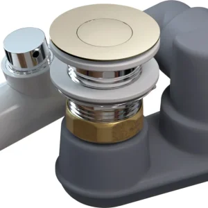 Garniture de baignoire Victoria + Albert Kit 36 IntelliDrain Nickel polished Authentique